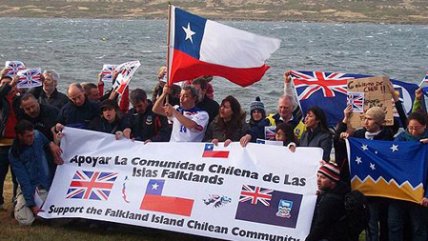   Chilenos en Malvinas: Que quede claro que no apoyamos a los argentinos 