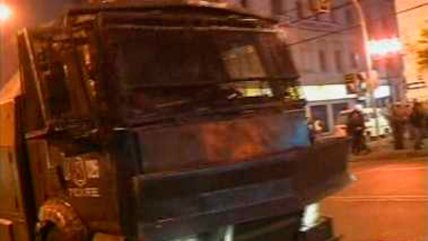   Disturbios se registraron en Valparaíso 