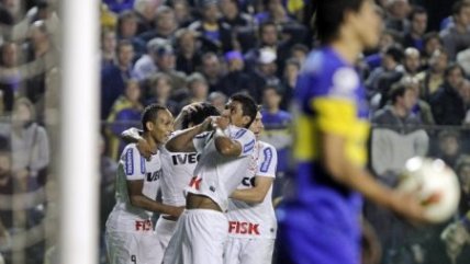 Boca y Corinthians empataron en la primera final de la Libertadores
