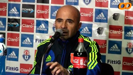 Sampaoli y el nuevo título de la U: "Otra vez fue emocionante, conmovedor"