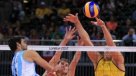   Brasil vapuléo a Argentina y alcanzó semifinales del voleibol olímpico 