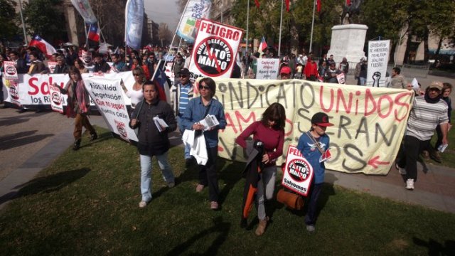 [Fotos] Vecinos y trabajadores protestaron contra la Central ...