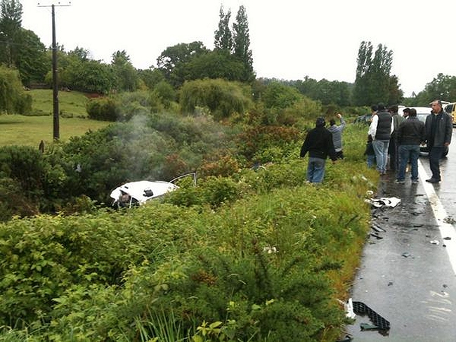 Matrimonio falleció en una colisión frontal en ruta que une Villarrica y Freire