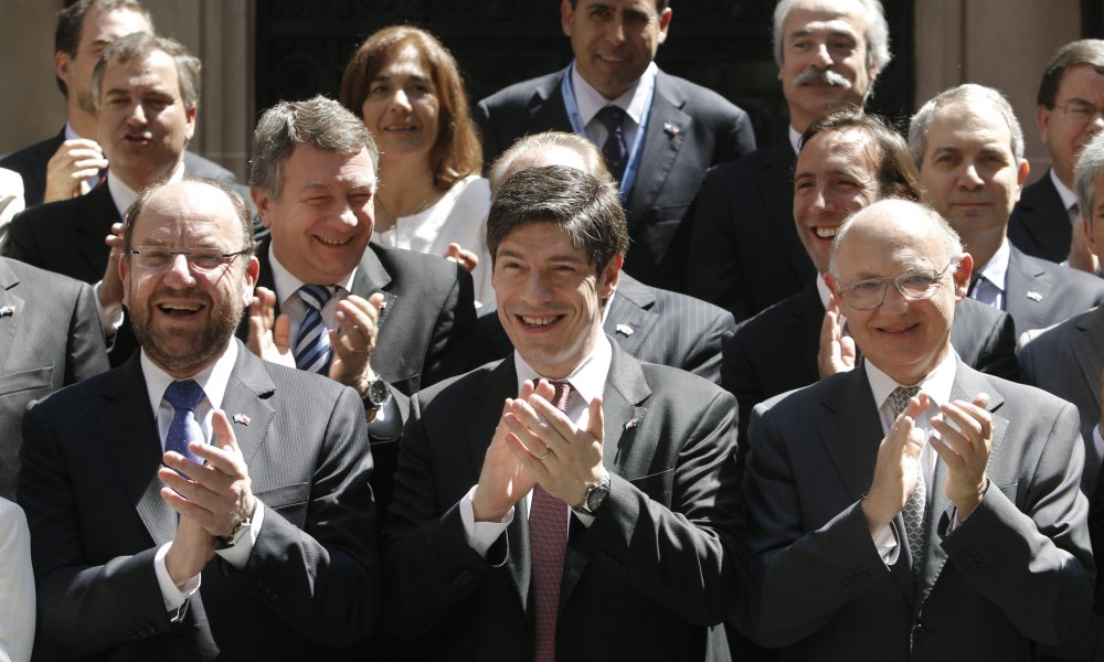 Moreno reiteró en Buenos Aires el apoyo chileno al reclamo sobre Malvinas