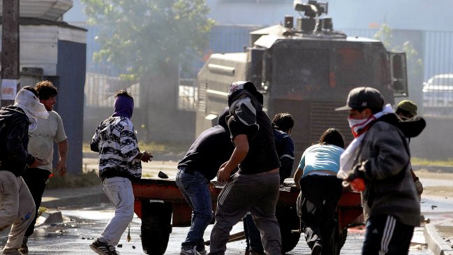 Pescadores artesanales volvieron a bloquear carretera en Coronel