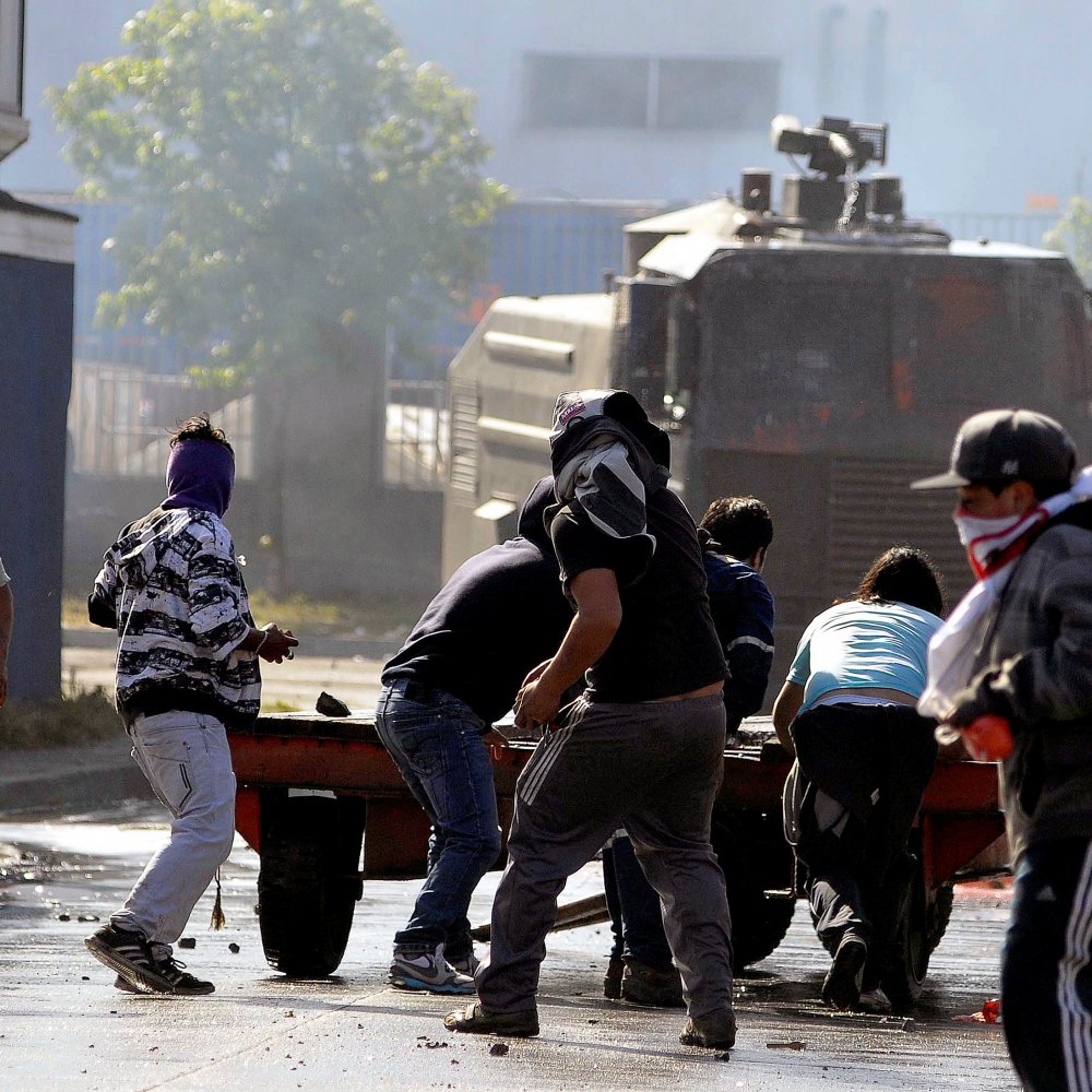 Pescadores artesanales volvieron a bloquear carretera en Coronel