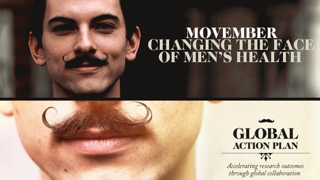 Movember: La campaña de bigotes contra el cáncer de próstata que llegó a Chile