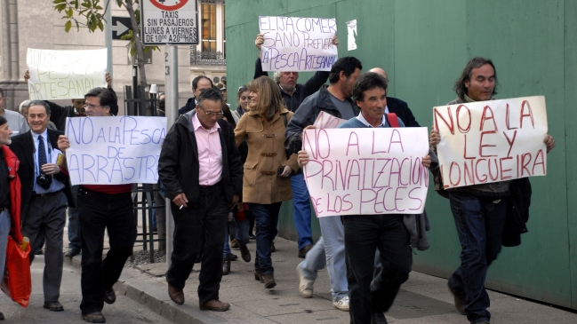 Pescadores artesanales marcharán desde Concepción hasta Santiago