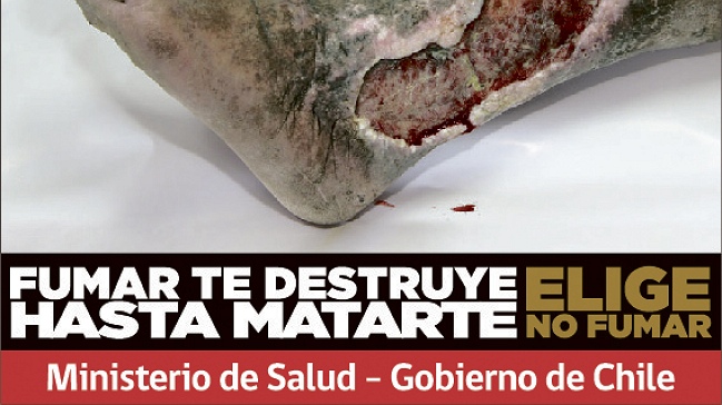 Publicista y campaña antitabaco: Uso constante del 