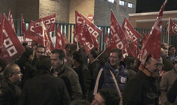 España vive su novena huelga general para frenar 