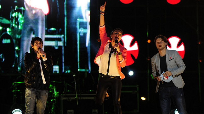 Rostros juveniles se tomaron el show Teletón en Valdivia