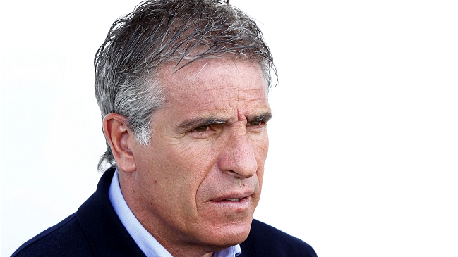 Omar Labruna y su esposa chocaron con un taxi en Las Condes