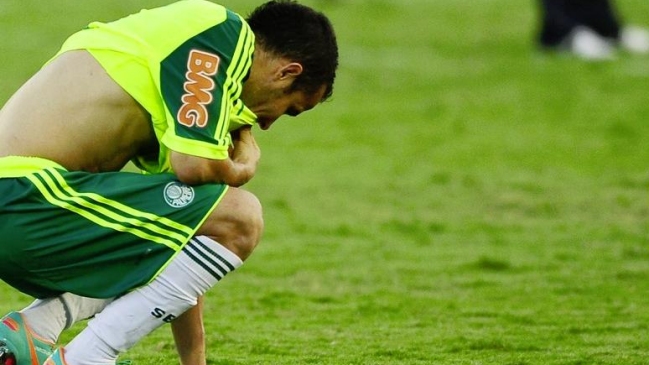 Palmeiras de Jorge Valdivia cayó a la Segunda División en Brasil