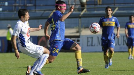 Angel Rojas marcó la única cifra de Everton ante U. de Concepción por la promoción