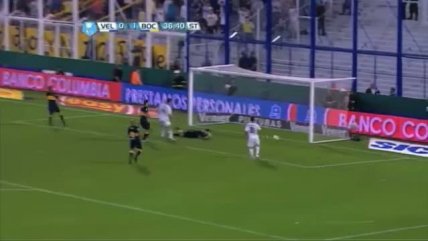 Jugador de Vélez se perdió un gol increíble ante Boca Juniors