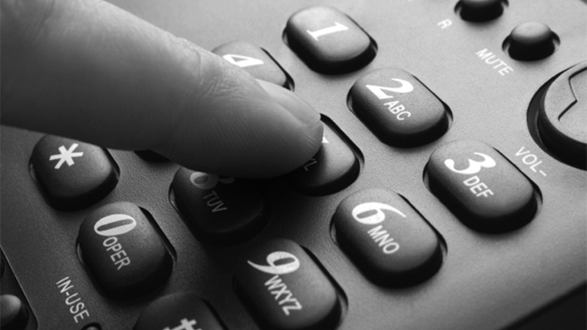 Variación numérica en fonos fijos parte este sábado en Región Metropolitana