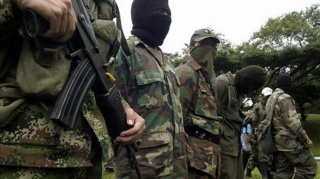 Policía colombiana detuvo a nueve personas acusadas de pertenecer a las FARC