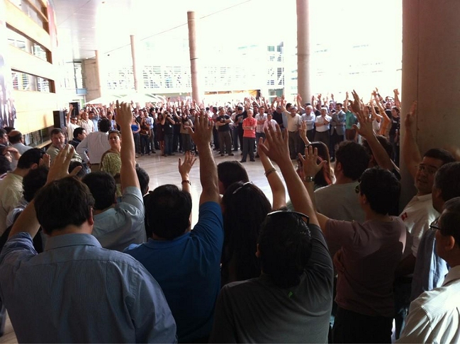 Trabajadores de TVN inician huelga legal a partir de este martes