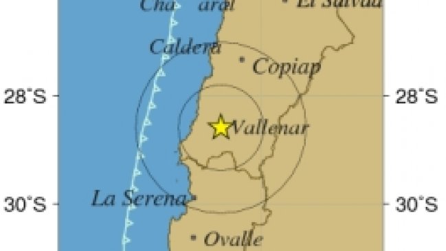 Sismo de mediana intensidad afectó a las regiones de Atacama y Coquimbo