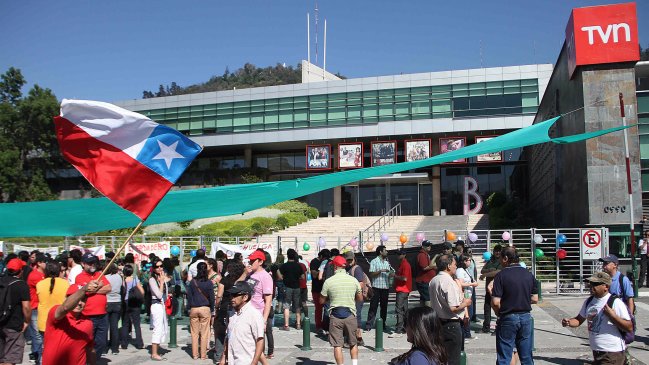 Finaliza huelga de trabajadores en TVN