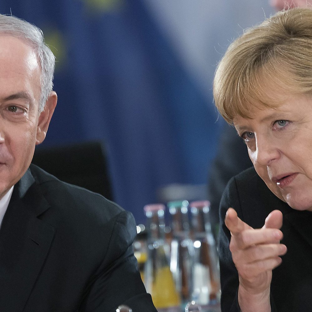 Merkel a Netanyahu: No queremos nuevas colonias en territorio palestino
