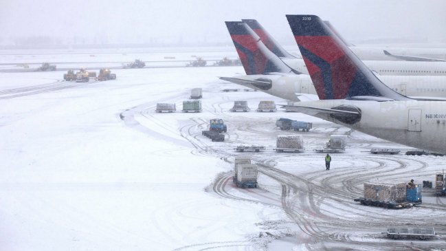 Temporal tiene a media Europa bajo la nieve