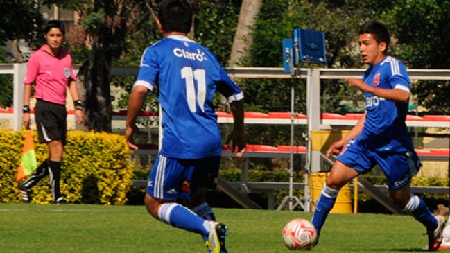 Palestino superó a U. de Chile en la primera final del Fútbol Joven sub 19