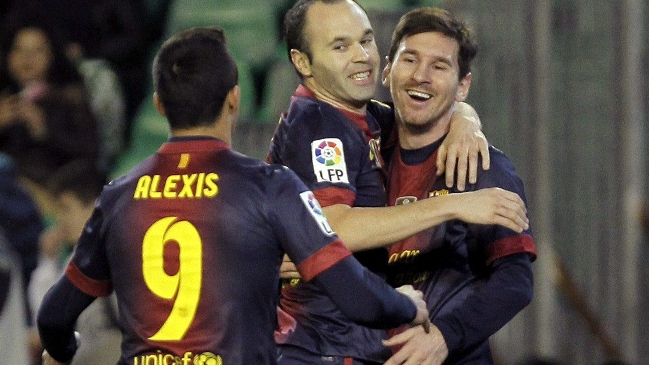 Alexis Sánchez fue convocado para duelo ante Córdoba por la Copa del Rey