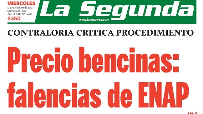 ENAP fustigó 