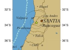 Sismo de menor intensidad se sintió en la zona central