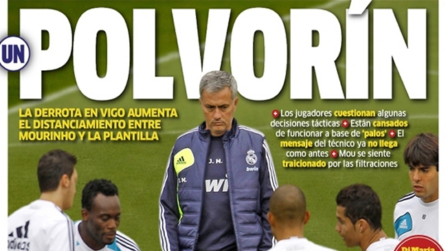 Prensa española afirma que relación entre Mourinho y Real Madrid se volvió un 