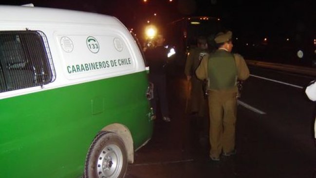 Delincuentes huyeron tras incendiar vehículo en la Ruta 68