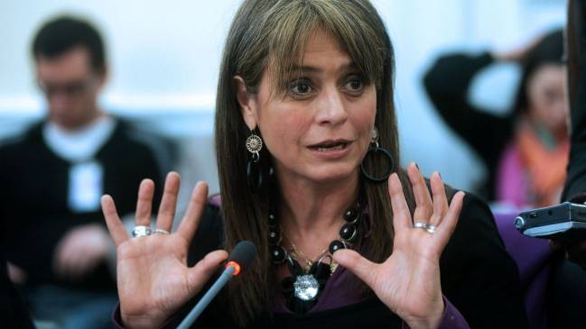 Jacqueline van Rysselberghe lanzó su candidatura al Senado