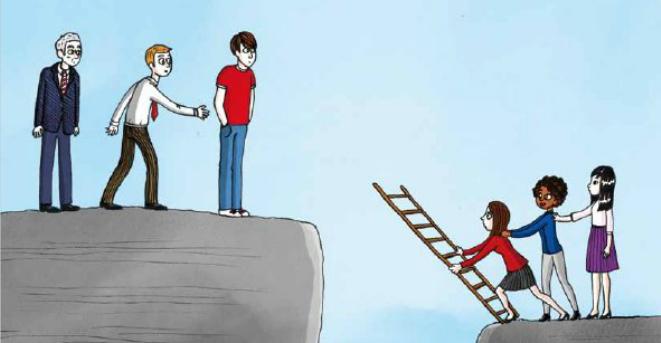 Hombres ganan 16 por ciento más que las mujeres en países de la OCDE