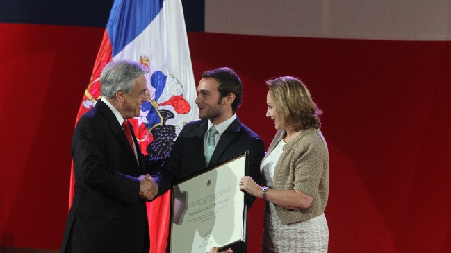 Tomás González fue distinguido con el Premio Nacional de Deportes 2011