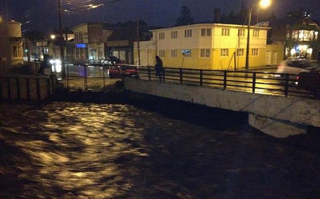 Onemi declaró alerta roja en Punta Arenas por crecida del río Las Minas