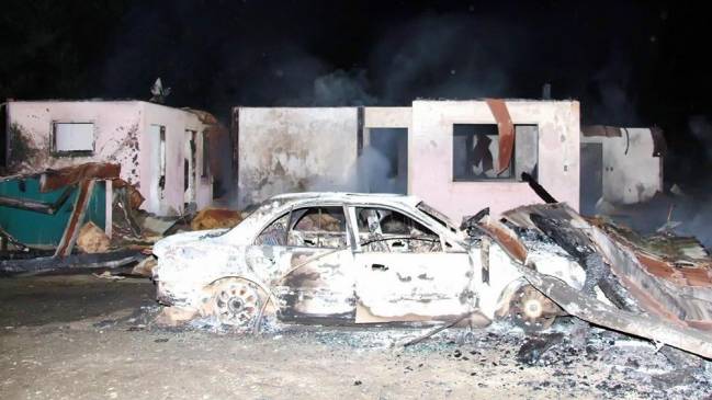 Encapuchados prendieron fuego a dos casas en fundo de La Araucanía