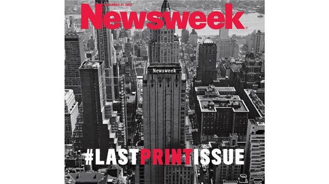 Newsweek cerró su edición de papel tras 80 años