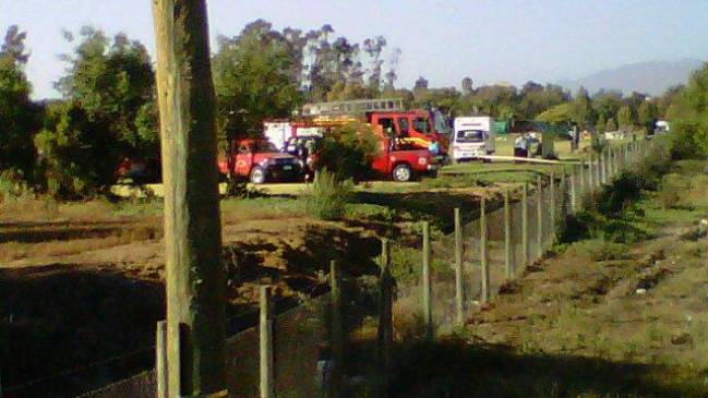 Comandante de Bomberos de La Serena cayó al vacío en celebración navideña