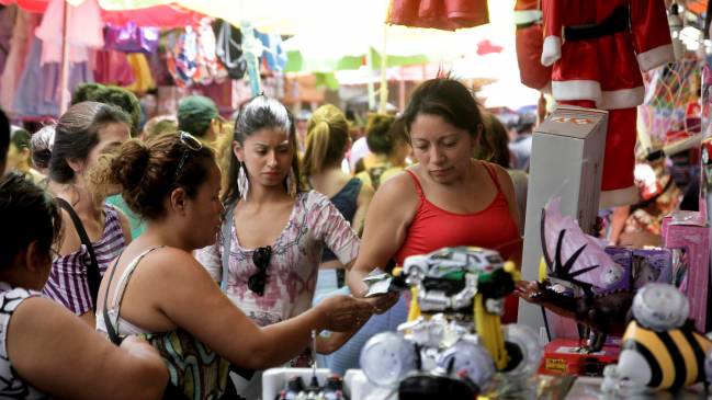Comercio estimó aumento de hasta 10 por ciento en ventas navideñas