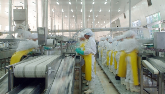 Producción industrial aumentó un 1,1 por ciento durante noviembre