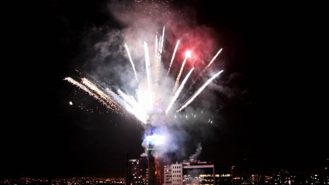 Así será el show pirotécnico de la Torre Entel para recibir el Año Nuevo