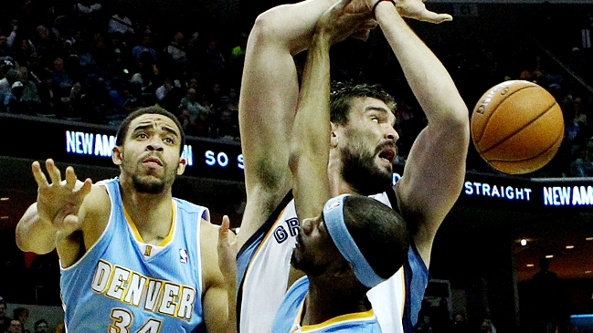 Memphis Grizzlies venció en un discreto duelo a Denver Nuggets