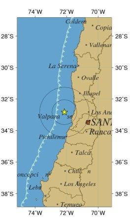 Nuevo temblor se percibe en la Región de Valparaíso