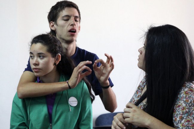 Cruz Roja realizó curso de primeros auxilios para personas no oyentes