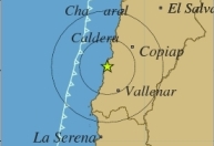 Sismo de menor intensidad afectó a la Región de Atacama