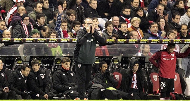 Athletic Bilbao finalizó primera vuelta de la liga española con una derrota como local