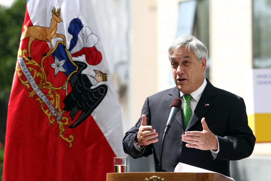 Presidente Piñera anunció que pondrá urgencia a la 