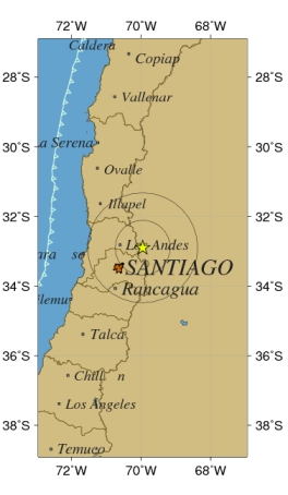 Sismo de magnitud 4,6 en escala de Richter afectó a Valparaíso y Santiago