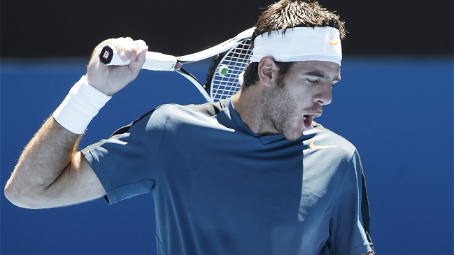 Juan Martín del Potro fue eliminado del Abierto de Australia
